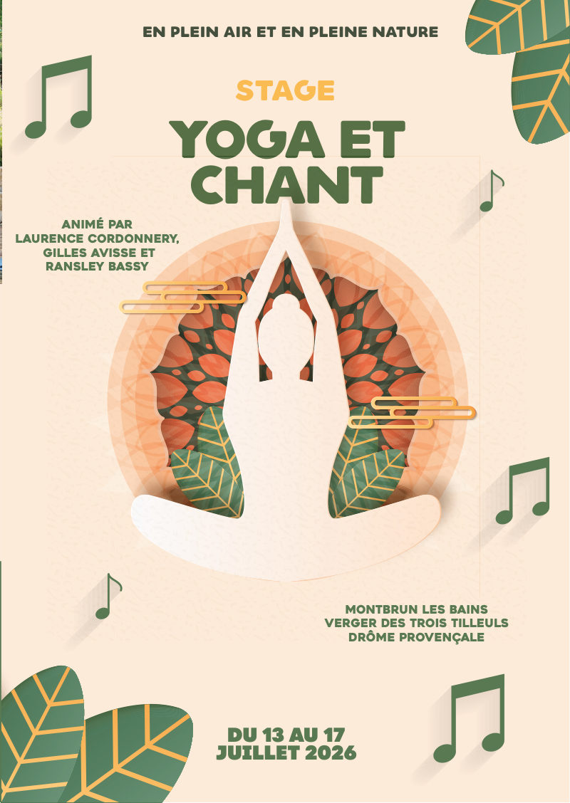 Brochure — Stage Yoga & Chant