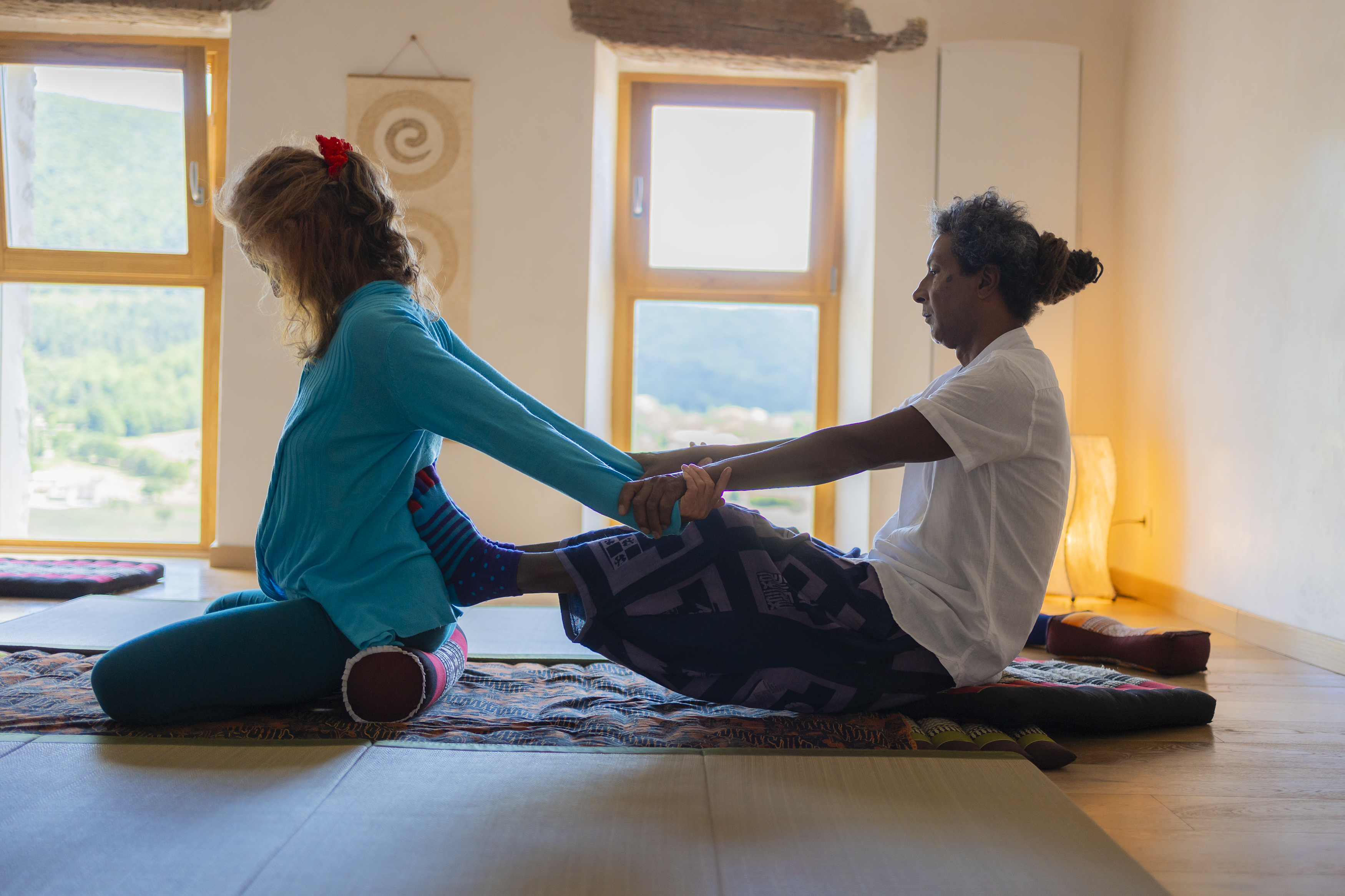 Séance de massage thaï